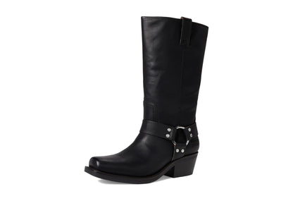 FRYE AND CO. Women's Lorrie Harness 12 Black 8 Medium