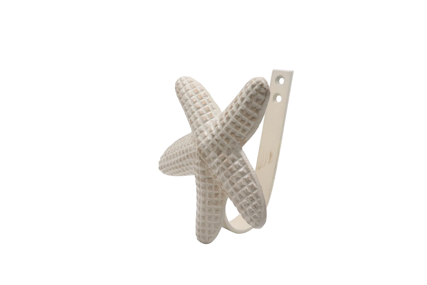 The Metal Magician Metal Nautical Starfish Curtain Holdback & Curtain Holder for Home, Bedroom & Office (Starfish Set of 2)