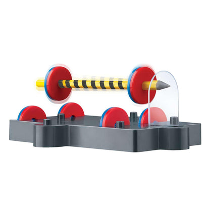 4M - STEAM Magnet Exploration - Hands-On Science Kit with Magnetic Toys Experiments for Kids Ages 5+ - Includes Magnet Toys Wand, U-Shaped Magnet, More - Educational STEM Toy GIF, Magnet Science Kit