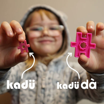 Incredibly Interconnectable Toys KADU Taffy 250 Piece Set - STEM/STEAM Building + Construction Toy, for Open + Imaginative Play