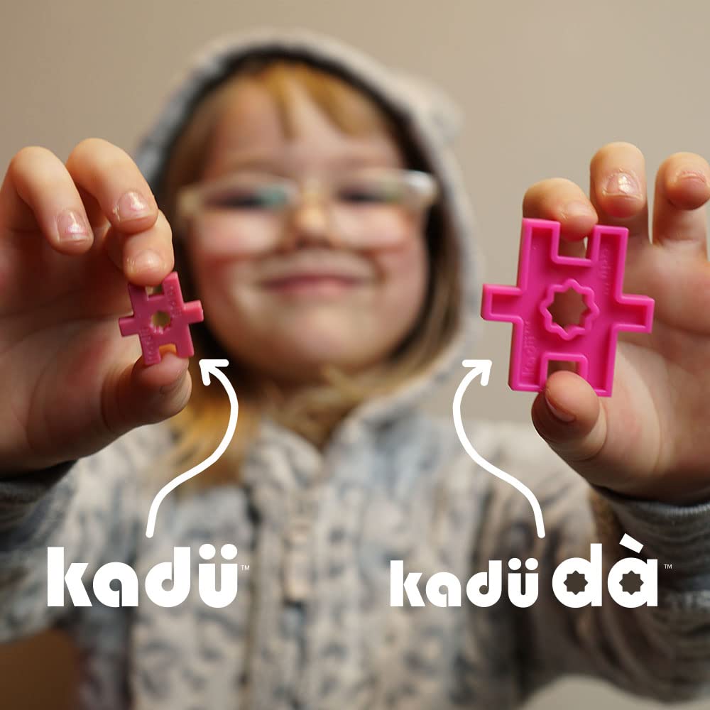 Incredibly Interconnectable Toys KADU Classic 1300 Piece Set - STEM/STEAM Building + Construction Toy, for Open + Imaginative Play