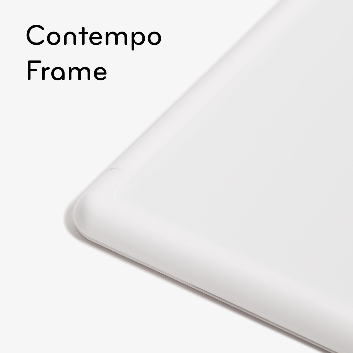 U Brands Contempo Magnetic Small Whiteboard, 8.5” x 11”, White Modern Frame, Mini White Board for Students, Fridge and Locker Dry Erase Board, Includes 4 Markers & Magnet