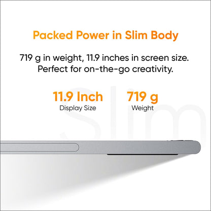 XPPen Artist 12 3rd 11.9" Drawing Tablet with Screen - 16384 Pressure X4 Chip Stylus, 99% sRGB Pro Gamut with OSD, Full-Laminated Anti-Fingerprint Etched Glass, for Android PC Professional Art