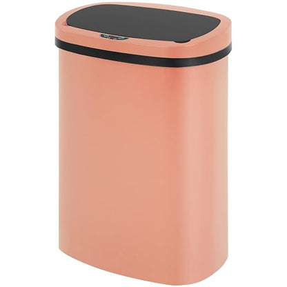 FDW Garbage Can 13 Gallon 50 Liter Kitchen Trash Can for Bathroom Bedroom Home Office Automatic Touch Free High-Capacity with Lid Waste Bin