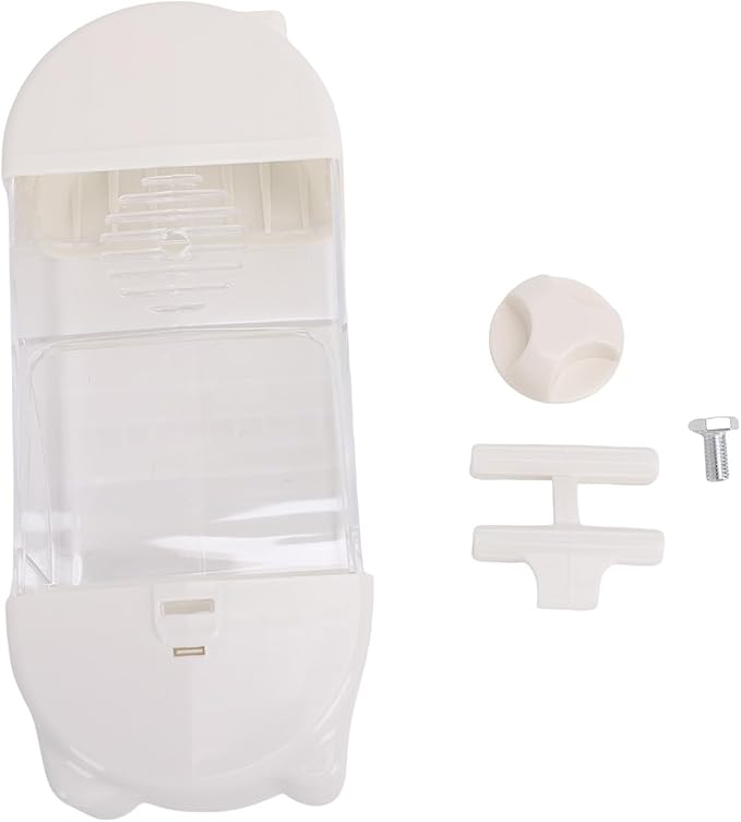 GLOGLOW Hanging Bird Feeding Box, 800ml Large Capacity No Mess Bird Feeder with Automatic Dispensing for Parakeets and Other Birds