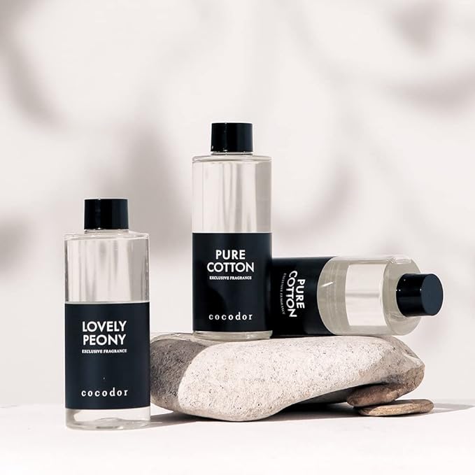 COCODOR Reed Diffuser Oil Refill/Refreshing Air/6.7oz(200ml)/3 Pack/Aroma Therapy, Home Fragrance, Scented Oils, Oils for Reed Diffuser, Office Décor, Decoration