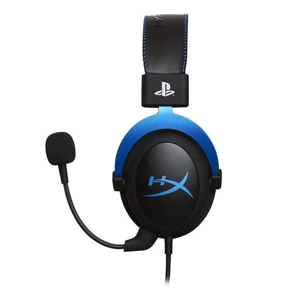HyperX Cloud - Official PlayStation Licensed Gaming Headset for PS4 and PS5 with In-Line Audio Control, Detachable Noise Cancelling Microphone, Comfortable Memory Foam - Black