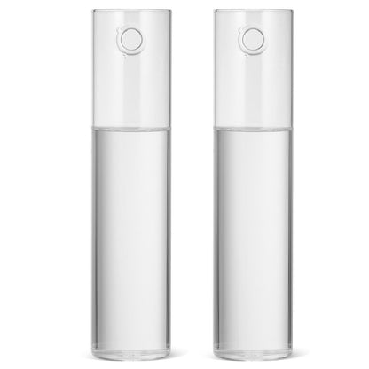 SOESFOUFU Wall Mounted Glass Cylinder Vases for Plants, 2pcs Hanging Hydroponic Terrarium Stations, Glass Flower Holders for Indoor Home Décor