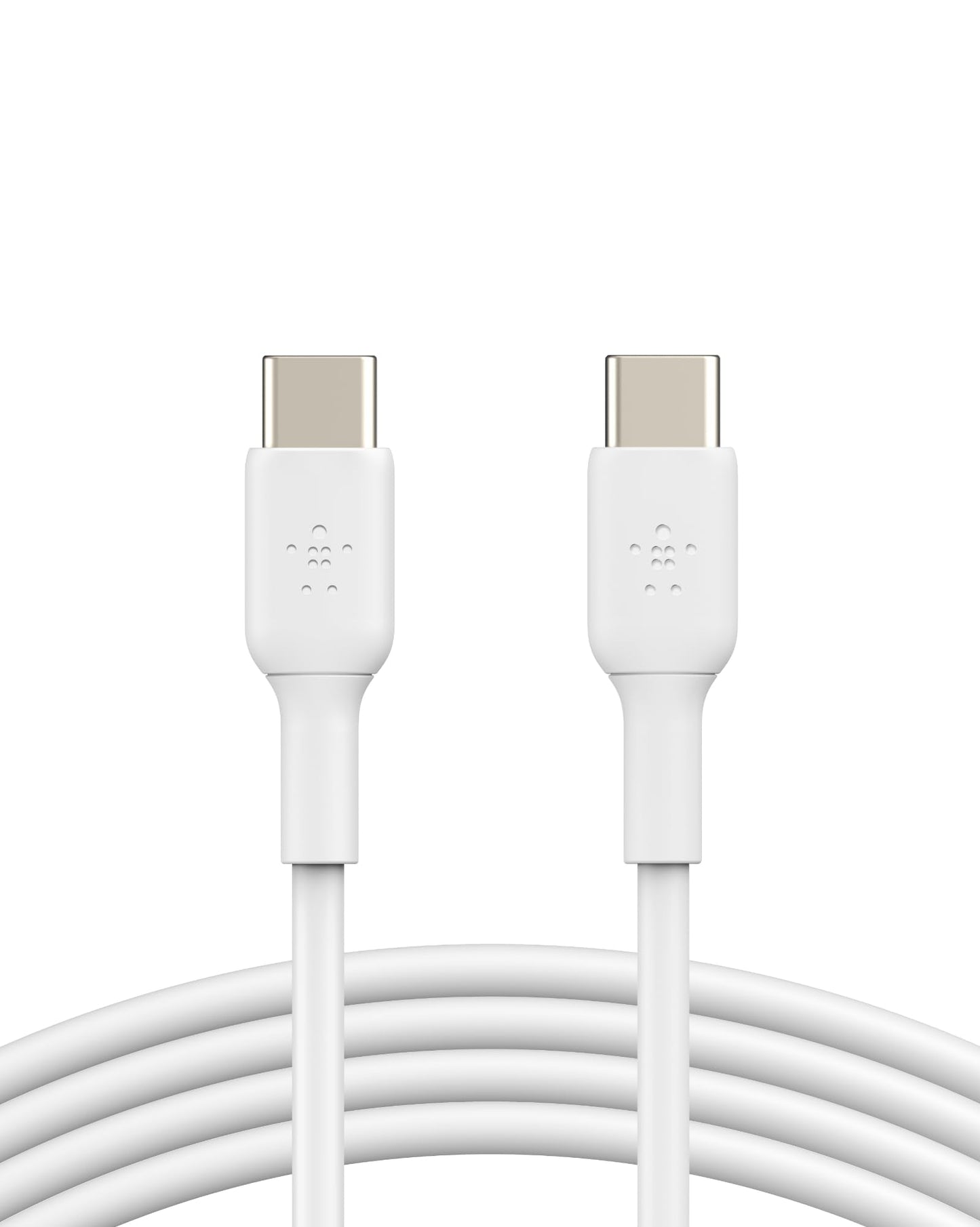Belkin USB-C to USB-C Cable Fast Charging Cable (2M/6.6ft) for iPhone 16, iPhone 16 Pro, iPhone 16 Pro Max, Galaxy S25, S24, Note, Pixel, iPad Pro, Nintendo Switch 2, Carplay & More - Black