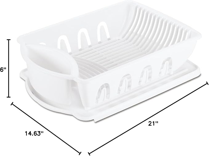 Sterilite 06418006 Ultra Sink Set - White