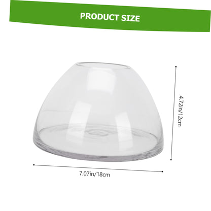 YARNOW Landscape Bottle Glass Terrarium for Home Decor Indoor Plants and Display Diameter Height for Creative Miniature Gardens