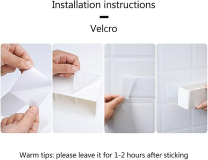 Umbrella Stand Holder Indoor, Wall Mounted No Punching Umbrella Storage Rack, Detachable Japanese Style Umbrella Stand Space Saving for Hotel Hallway Home Office