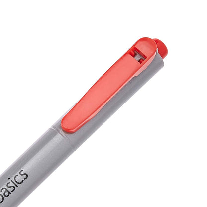 Amazon Basics Retractable Permanent Markers, Versatile Art Supplies for Home, School, and Office Use, 12 Count, Assorted Colors