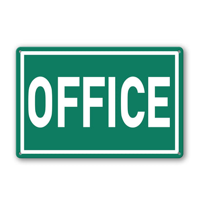 Office Sign For Door Outside Business Hours Signs In A Meeting Sign Metal Tin Signs Home Office Sign For Doors 8 X 12 In