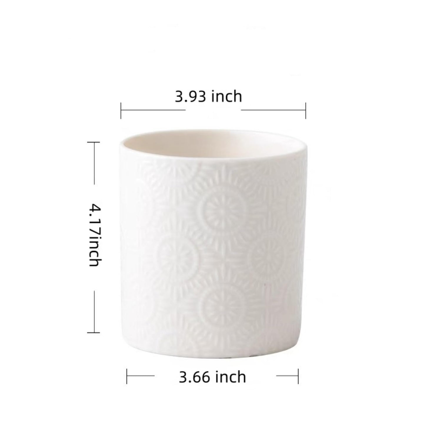 XingXingShunShun Pen Holder,Nordic Style Ceramic Waterproof Pencil Holder for Desk Simple&Modern Minimalist Makeup Organizer Multifunctional Office Supplies for Home,Kids and Schoo,White