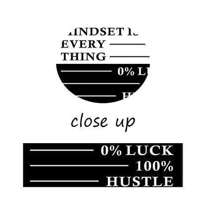 Inspirational Wall Art Home Decor Motivational Mindset Picture Poster Inspiring Positive Quotes Canvas Painting Print Artwork for Modern Bedroom Living Room Office Stretched and Framed [12''W x 18''H]