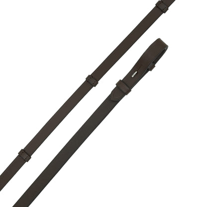 SIE Leather reins with stoppers (Cob, Black)