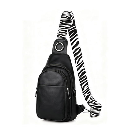 WDESYADMS Adjustable Replacement Bag Strap 55.1×2 Inch Zebra Print Wide Shoulder Crossbody Purse Strap with Metal Hooks Comfortable Lightweight Handbag Strap Replacement for Tote Messenger Bag