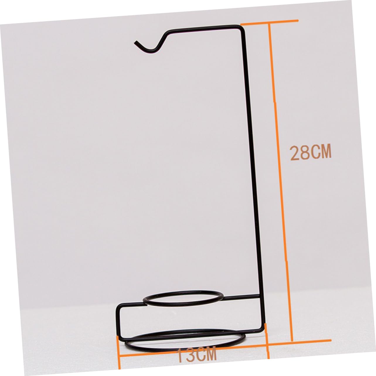 HAKIDZEL 5pcs Micro-Landscape Hydroponics Display Stand Glass Iron Plant Hanger Indoor Terrarium Decor