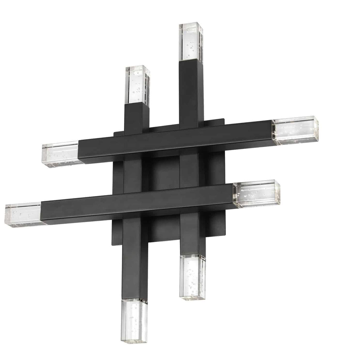 Dainolite 24W Wall Sconce Metal Matte Black FCS-1432W-MB