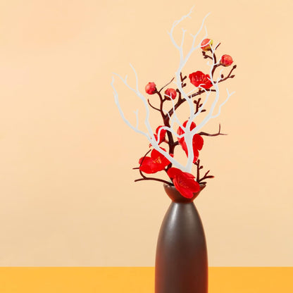 Cabilock 4PCS White Tree Branches for Decoration, Antler Decor, Artificial Branches for Vases and DIY Witch Antler Crafts, Halloween and Christmas Decor