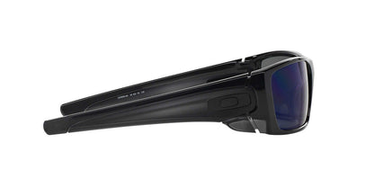 Oakley Men's OO9096 Fuel Cell Rectangular Sunglasses, Polished Black Ink/Ice Iridium Polarized, 60 mm