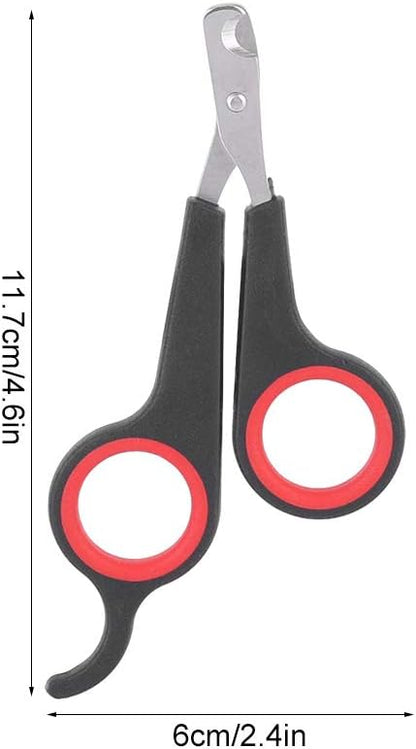 AYNEFY Bird Nail Clipper, Stainless Steel Bird Nail Trimmer Parrot Nail Scissors Pet Bird Nail Grooming Tool for Dogs Cat Rabbits and Birds