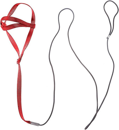 Adjustable Bird Harness and Leash,Anti-Escape Durable Nylon Parrot Harness, Flying Training Rope Parrot Leash for Small Medium Large Breed Parrots Fits Chest Under 20'', Red M