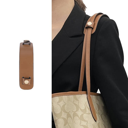 jiesinlov Microfiber Leather Shoulder Strap Pads Replacement Cushion Strap Covers for Tote Bags Detachable (Brown)