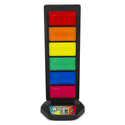 Trainers Warehouse Who's First? v3 Wireless Game 6 Buzzer System | Foster Gameshow Excitement in The Classroom - Includes Light Tower & USB Port & Randomizer | Make Trivia and quizzes Fun!