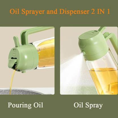 Olive Oil Sprayer for Cooking Oil Spritzer Mister for Air Fryer Canola Vinegar Vegetable Oil Portable Mini Bottle Kitchen Gadgets for BBQ/Pan/Salads/Baking (1 Pack)
