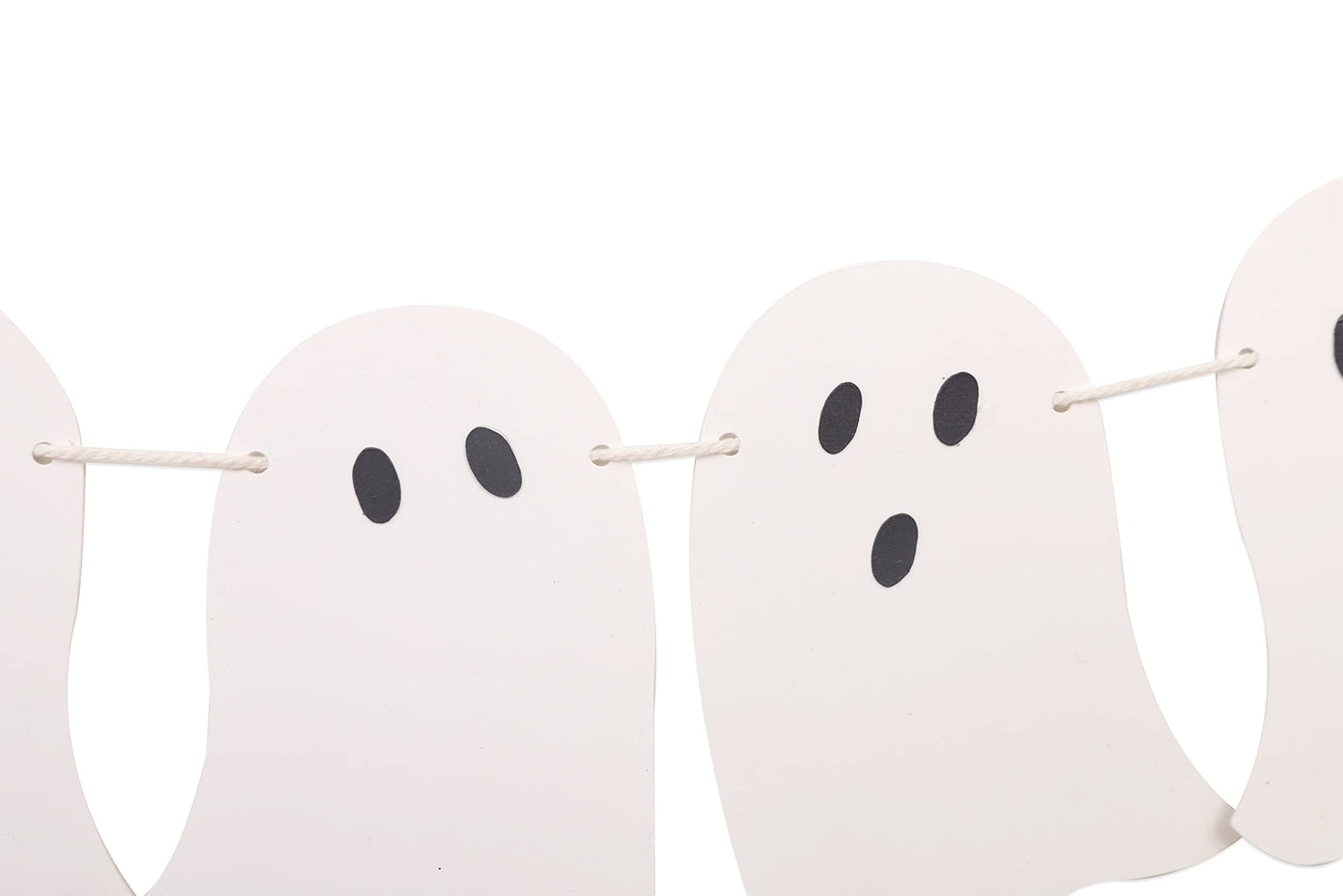 Halloween Ghost Garland - Scary Halloween Decoration, Ghost Banner, Hallowee Decorations Indoor, Haunted House Decor(16 pcs)