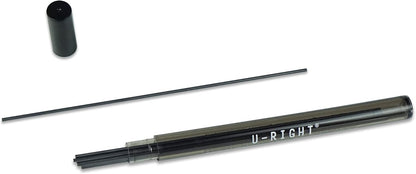 60 Pcs 1.3 mm Lead Refills for Mechanical Pencil, Break Resistant Weatherproof, 120 mm Length, 12 Pcs/tube, 5 Tubes