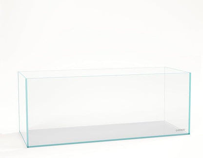 LANDEN 150cm 88.5 Gal Rimless Low Iron Aquarium Large Fish Tank, Bookshelf Aquarium, W59.06×D19.69×H19.41 in (150×50×50cm) 15mm Thickness with Black Nano Foam Leveling mat Included
