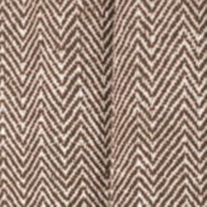 DII Chevron Throw Collection Handloomed Cotton, 50x60, Dark Brown (Pack of 2)