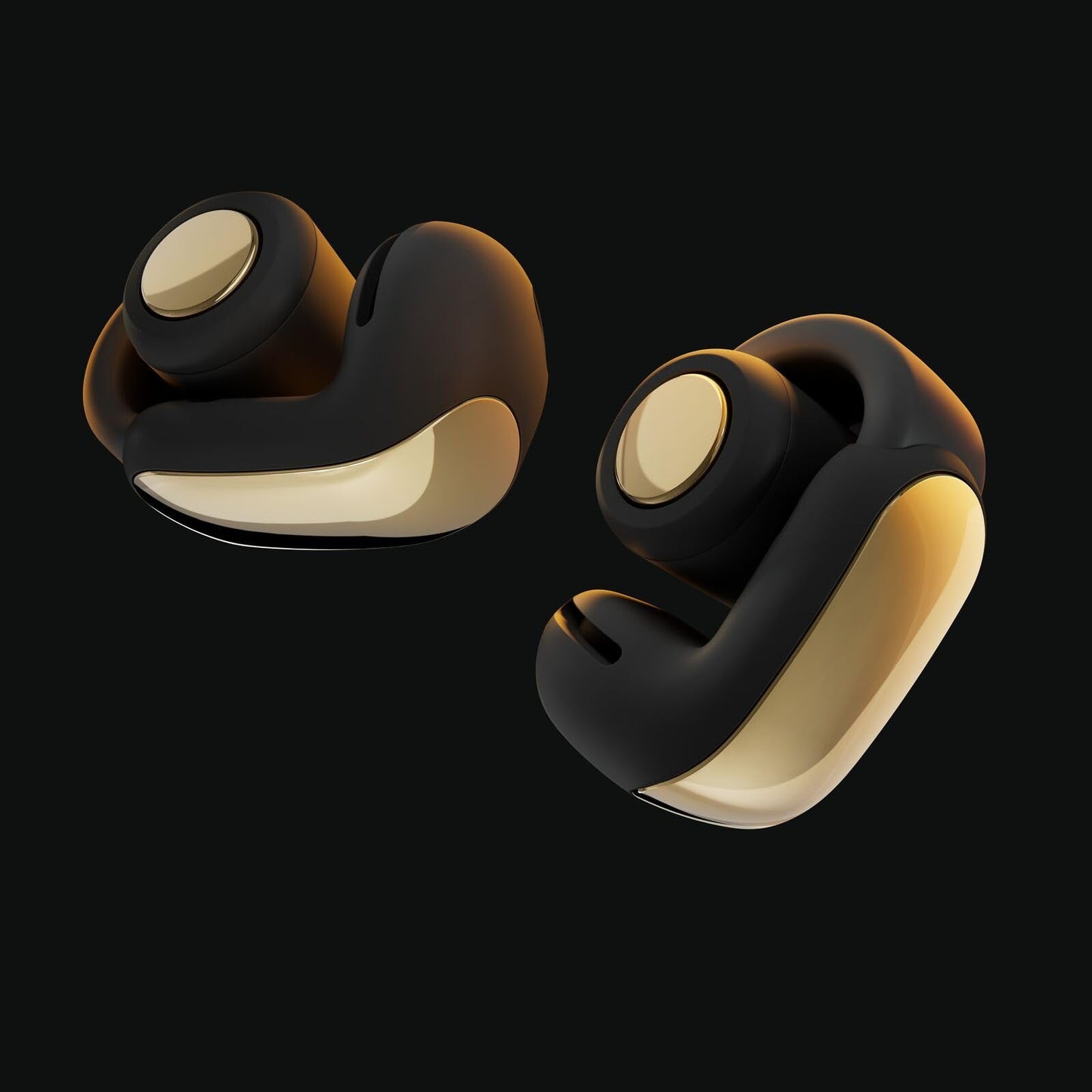 Bose Ultra Open Earbuds - Bluetooth Open Ear Earbuds with OpenAudio for Awareness, Clip-On Design for Comfort, Water Resistant, Up to 48 Hrs of Playtime, Desert Gold - Limited Edition Color