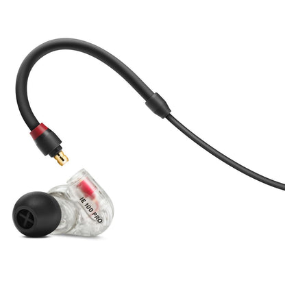 SENNHEISER Professional IE 100 PRO Dynamic In-Ear Monitoring Headphones, Clear