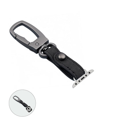 Necklace Pendant Compatible with Apple Watch Fob Women Men, Metal Keychain for Apple Watch Ultra/Ultra 2, Series 10-1, SE Watch Clip Adapter for Apple Watch 38mm 40mm 41mm 42mm 44mm 45mm 46mm 49mm