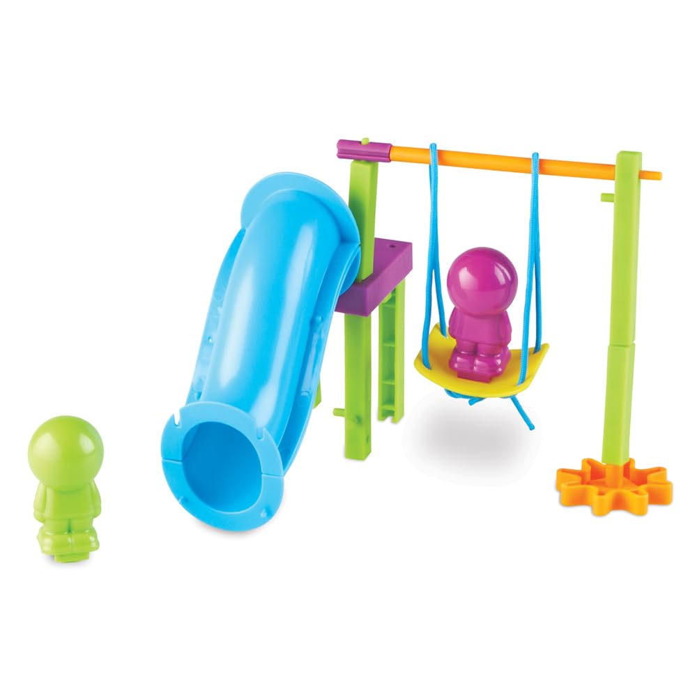 Learning Resources Playground Engineering & Design Building Set - Building Toys for kids Ages 4-8, Toddler STEM Toys, Classroom STEM Activities, Engineering for Kids, Creative Construction Toy