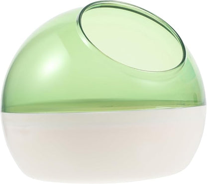 Garneck Multi-Function Hamster Bath Kit Hamster Toilet Chinchilla Dust Bath Easy to Store Transport