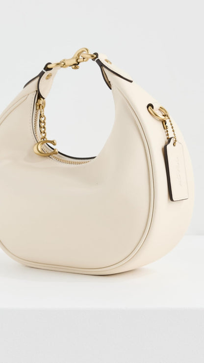 Coach Women's Glovetanned Leather Jonie Bag 22, Chalk, One Size