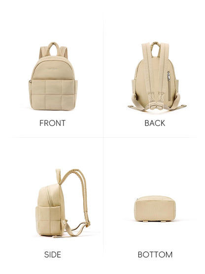 WESTBRONCO Mini Backpack for Women Nylon Small Fashion Backpacks Purse Puffer Lightweight Backpacks for Travel, Shopping, Daily