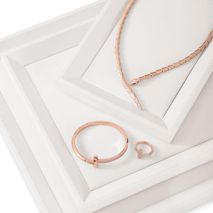 Yinbeini Jewelry Trays, Leather Tray, Luxury White Jewelry Organizer Tray For Necklace,Earring,Ring,Flat Jewelry Organizer For Dresser
