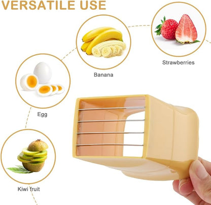 3Pcs Strawberry Slicer Cup with 2 Forks, Fruit Slicer Cup for Strawberry Egg Banana Mushroom Cucumber Kiwi and Veggie Salad Speed Cutter (SIZE:5pcs)