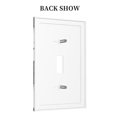 Annisrak Decorative Light Switch Cover Plate Gothic Black Butterfly Celestial Star Pattern 1 Gang Single Toggle Electrical Outlet Covers Wall Plate Decorate Switch Plate Cover For Bedroom Living Room
