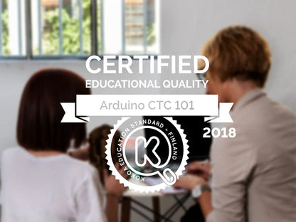 Arduino CTC 101 Program - FULL [AKX00002] - Complete Kit for Educational Coding, Electronics & STEM Learning