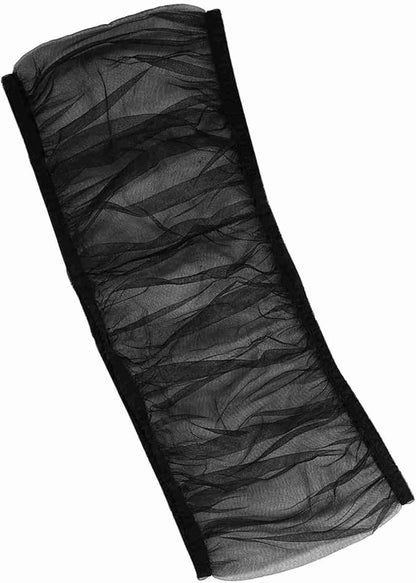 TOPINCN Universal Bird Cage Skirt Nylon Ventilated Mesh Seed Catcher for Parrots Black Cage Accessory Pet Supply