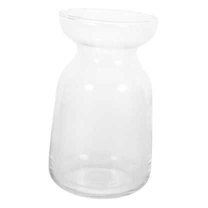 Alipis Clear Glass Hydroponic Vase for Flowers and Plants Transparent Decorative Terrarium Planter for Home Wedding Office Floral Arrangements Elegant Desktop Display