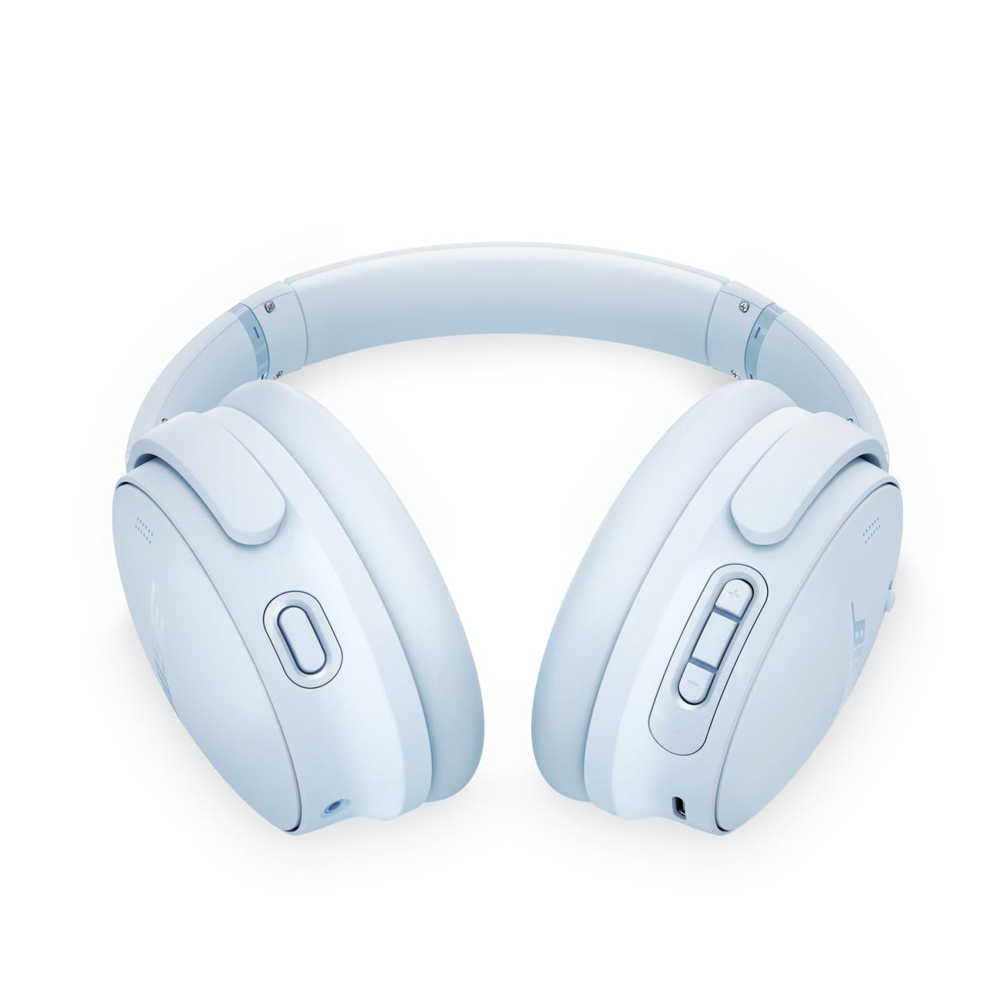 Bose QuietComfort Headphones - Wireless Bluetooth Headphones, Active Over Ear Noise Cancelling and Mic, USB-C Charging, Deep Bass, Up to 24 Hours of Playtime, Ice Blue - Limited Edition Color