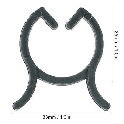 200Pcs Plant Clip Flower Stems Garden Clip Flower Stems Vine Support Clips Fixing Tool Garden Accessories(25mm)